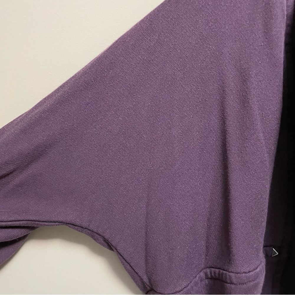 Aritzia Wilfred Ribbed Knit Diderot Cocoon Cardigan Women’s XXS Merlot - Picture 3 of 10